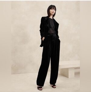 Banana Republic Velvet Trousers